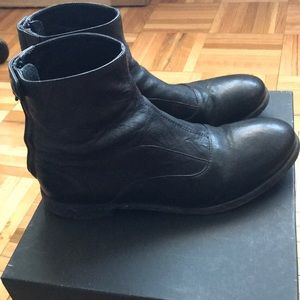 HOPE Stockholm Brand Danny Boot in Black leather
